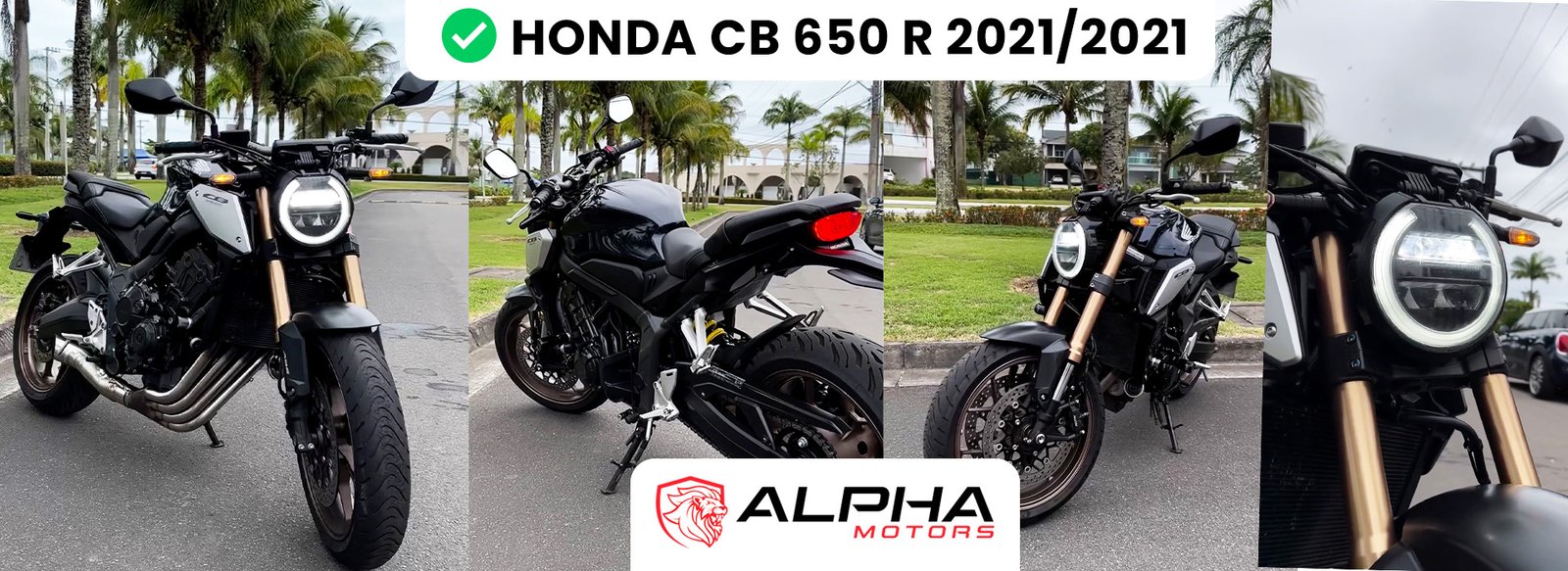 HONDA CB 650 R 2021 2021 alpha motors espirito santo carro a venda