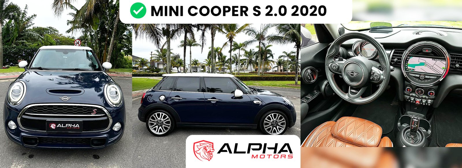 MINI COOPER S 2.0 2020 alpha motors espirito santo carro a venda